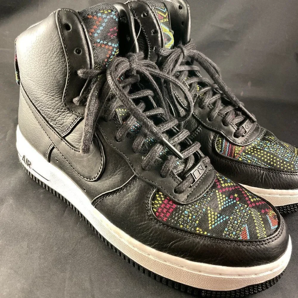 Nike Air Force 1 HI BHM QS Black History Month Women Shoes Sz 8 US 39 836228 001